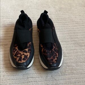 AK Sport Women Leopard Print Slip-On Sneakers